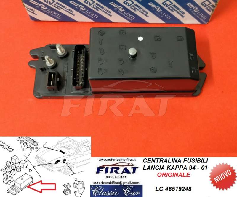 CENTRALINA FUSIBILI LANCIA KAPPA 94-01 (46519248)